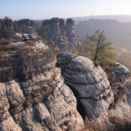 4-Bettzimmer Saechsische Schweiz Mittelndorf Εξωτερικό φωτογραφία