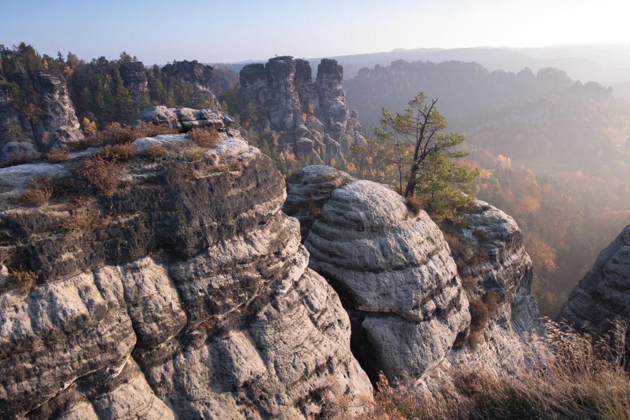 4-Bettzimmer Saechsische Schweiz Mittelndorf Εξωτερικό φωτογραφία