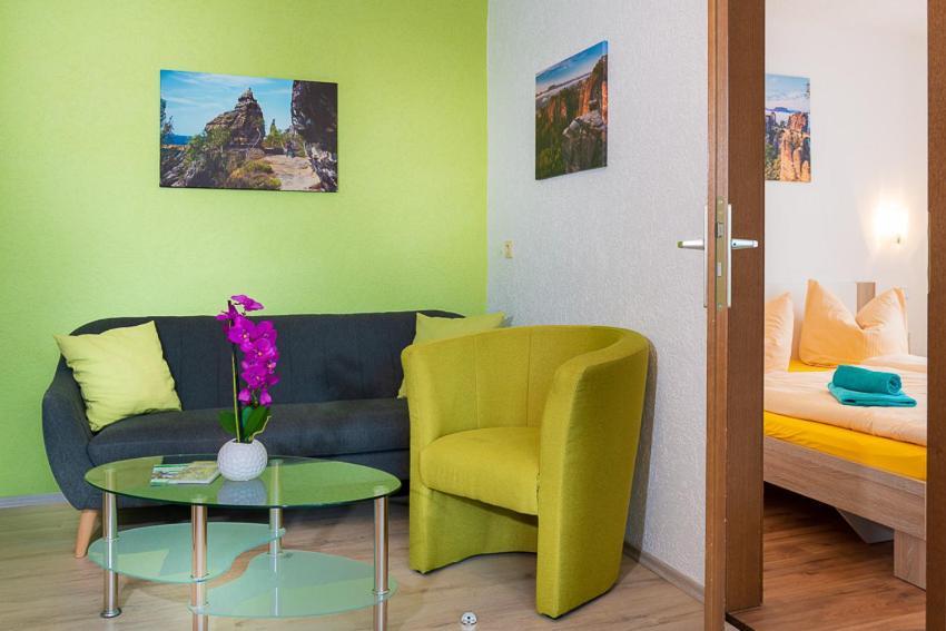 4-Bettzimmer Saechsische Schweiz Mittelndorf Εξωτερικό φωτογραφία